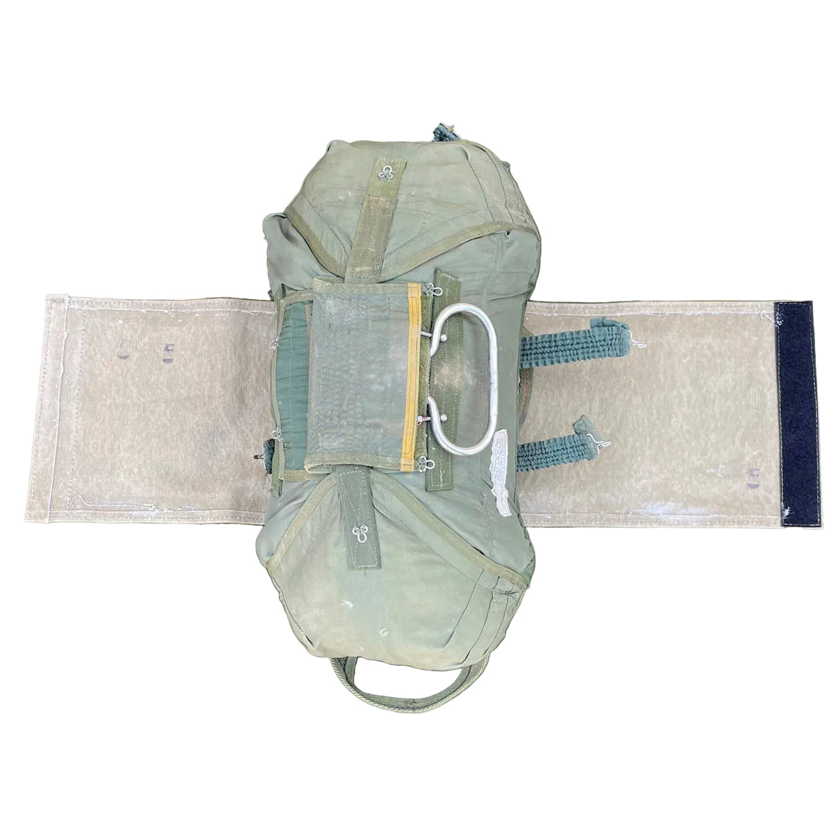 Protection parachute ventral