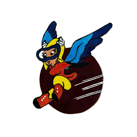 Patch « Fifinella » – Peint à la main